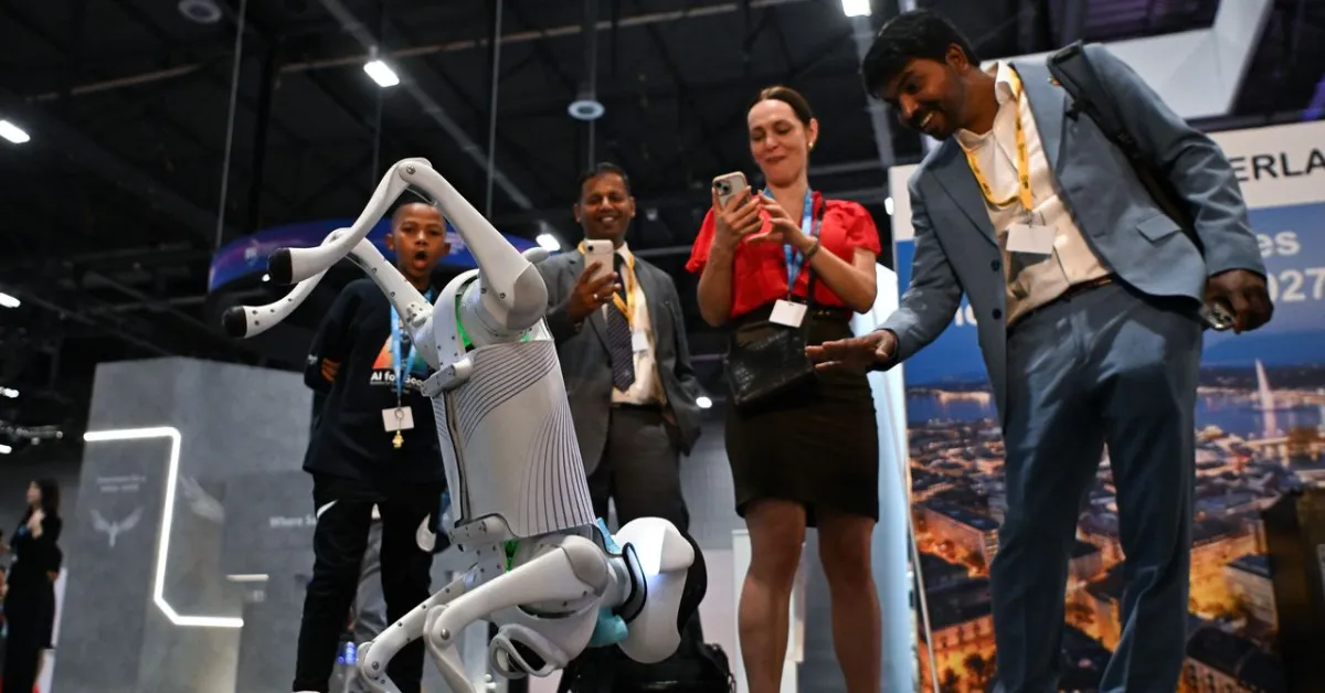 UN AI Summit: Robots, Teslas, and the Race to Define "Good" AI
