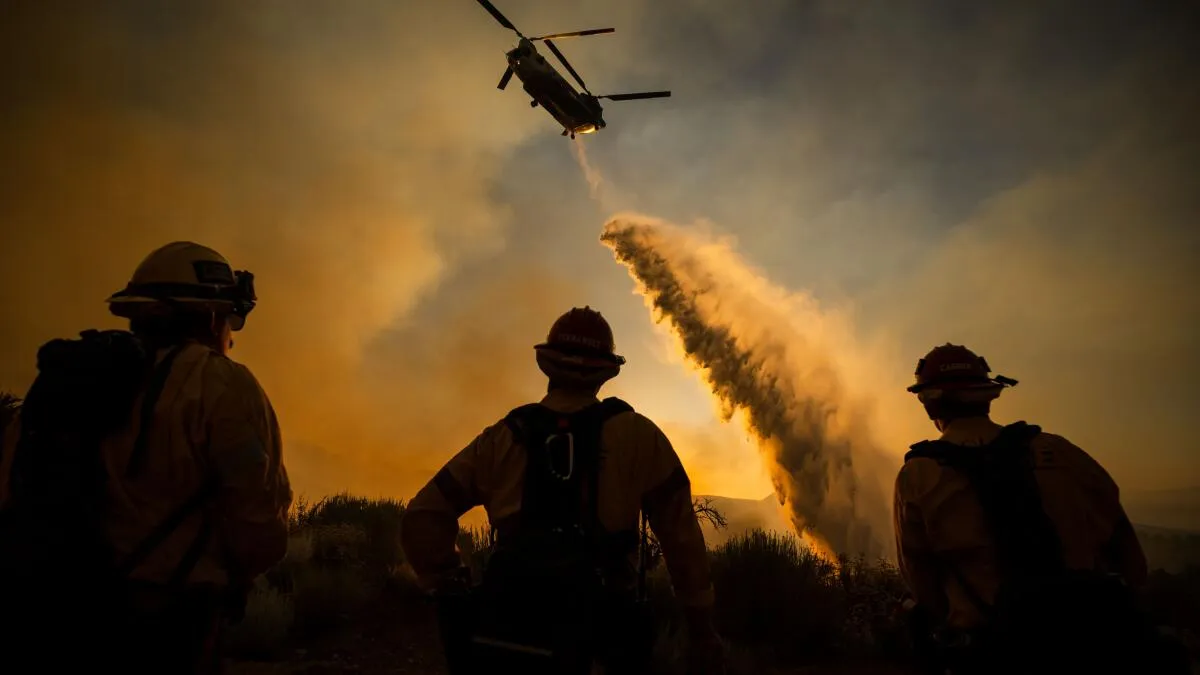 Second Antelope Valley Fire Burns 188 Acres Amid Summit Fire Response