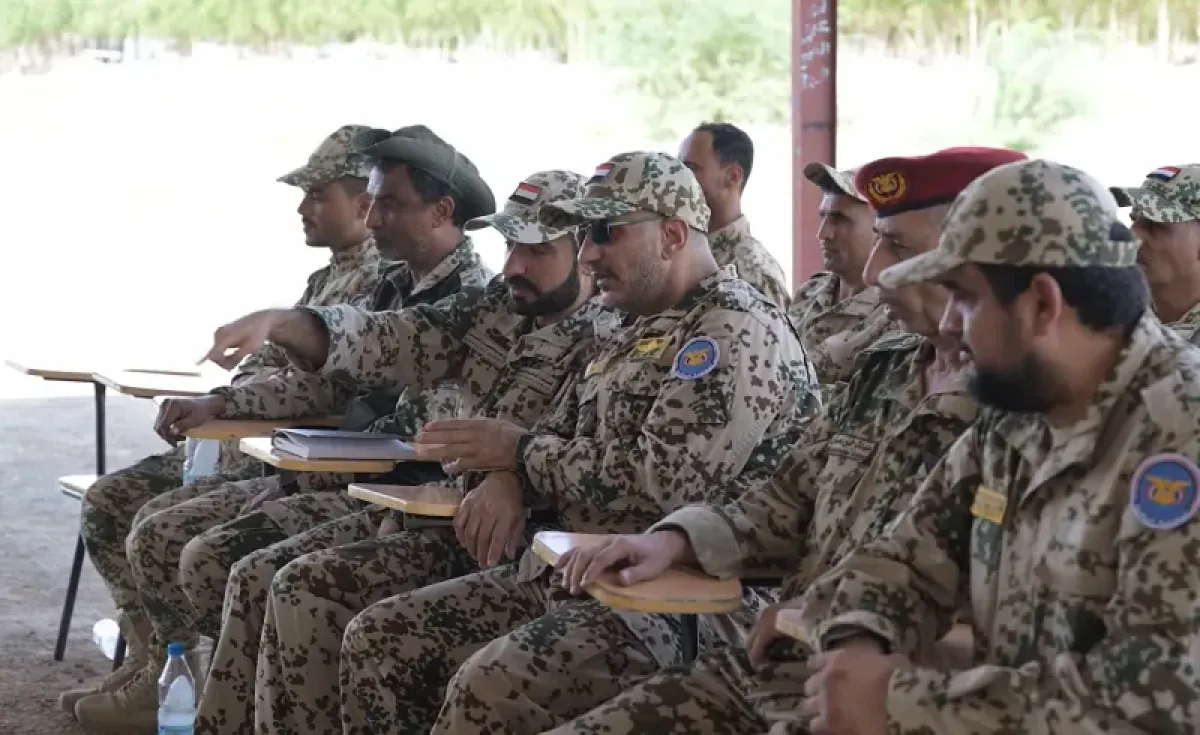 Commander Tarek Saleh Oversees Combat Readiness Exercise