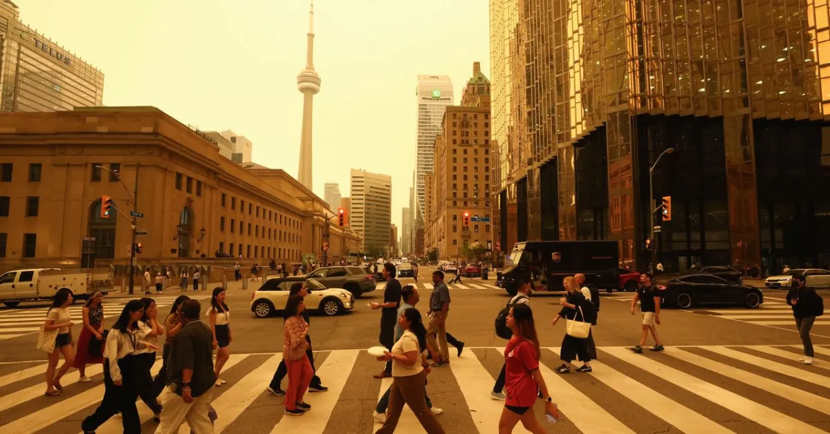 Canadian Wildfire Smoke Chokes US Northeast with Unhealthy Air