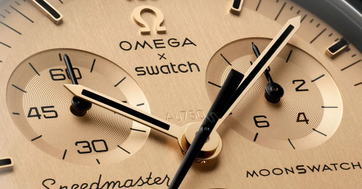 Swatch Drops Luxe Gold MoonSwatch with Unique Online Lottery