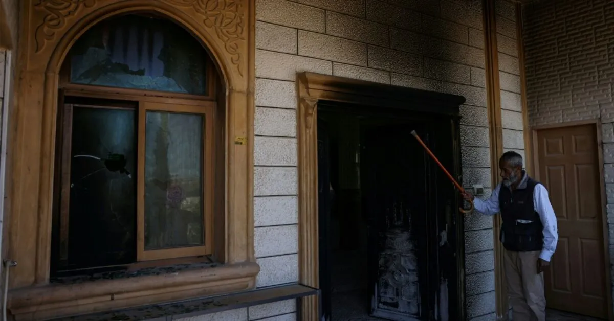 Israeli Settlers Suspected of Arson Attack on West Bank Mosque