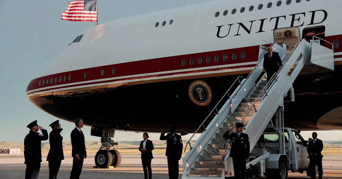 Trump Announces Upgrades for Qatari-Donated Air Force One
