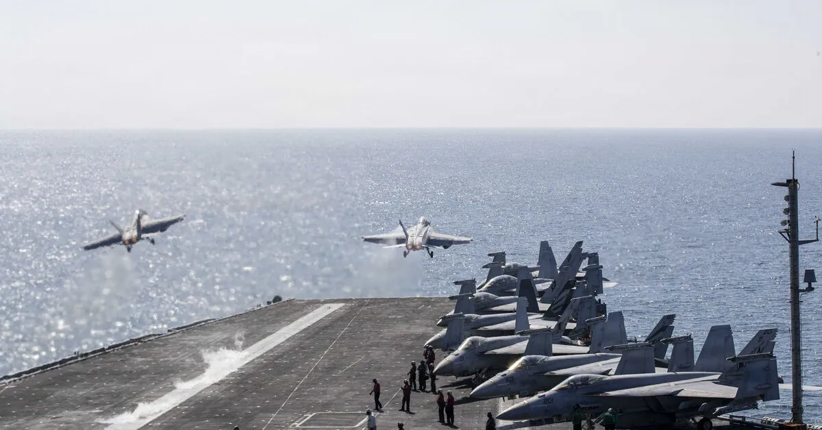 US Strikes Iran Targets, Boosts Regional Air Assets