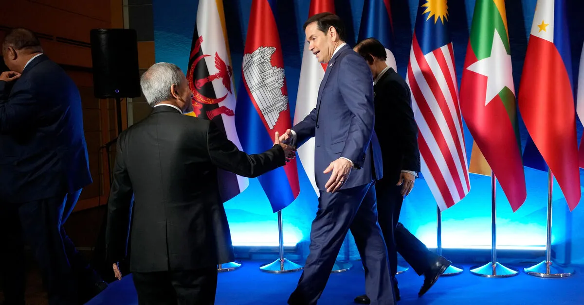 Rubio to Meet China's Wang Yi Amid Regional Tensions