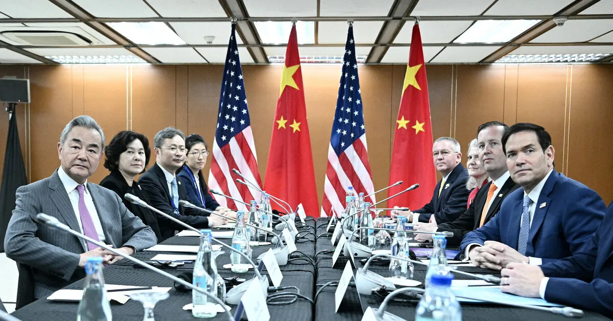 Rubio Discussed Xi's Potential U.S. Visit with Chinese Foreign Minister Wang Yi