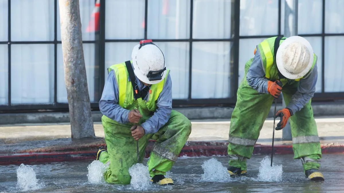 Sunset Boulevard Water Line Repair Hits New Snag With Second Leak