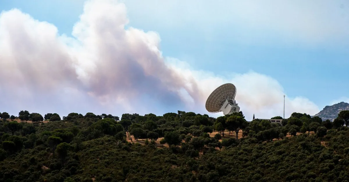Spanish Wildfires Threaten NASA's Deep Space Communications