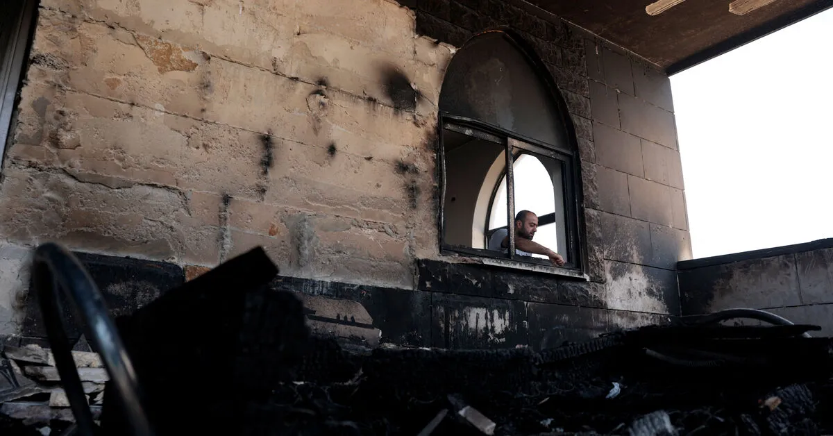 Settlers Torch West Bank Mosques Following Deadly Clash