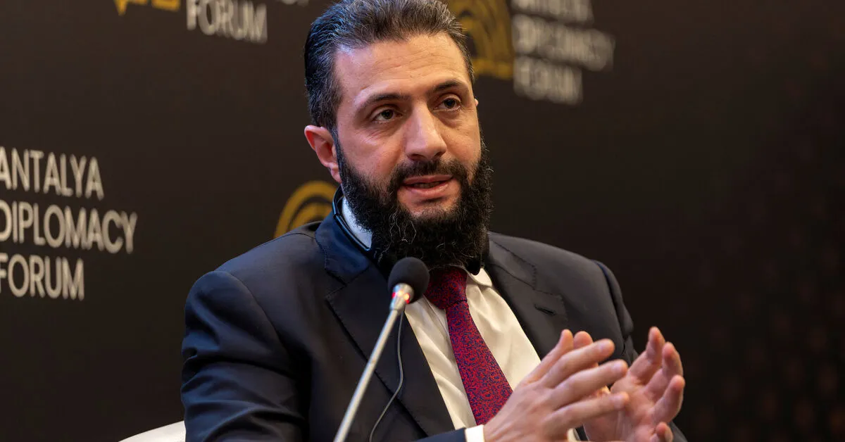 Syria Seeks Security Deal with Israel, President Al-Sharaa States