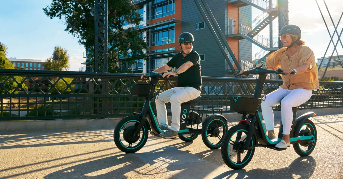 Veo Rolls Out Electric Trikes for Shared Rides