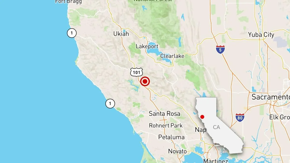 Magnitude 4.2 Earthquake Shakes Northern California
