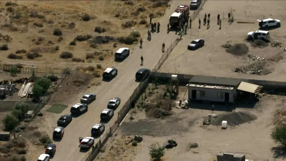 Detective Shot, Suspect Killed in Antelope Valley Gunfire