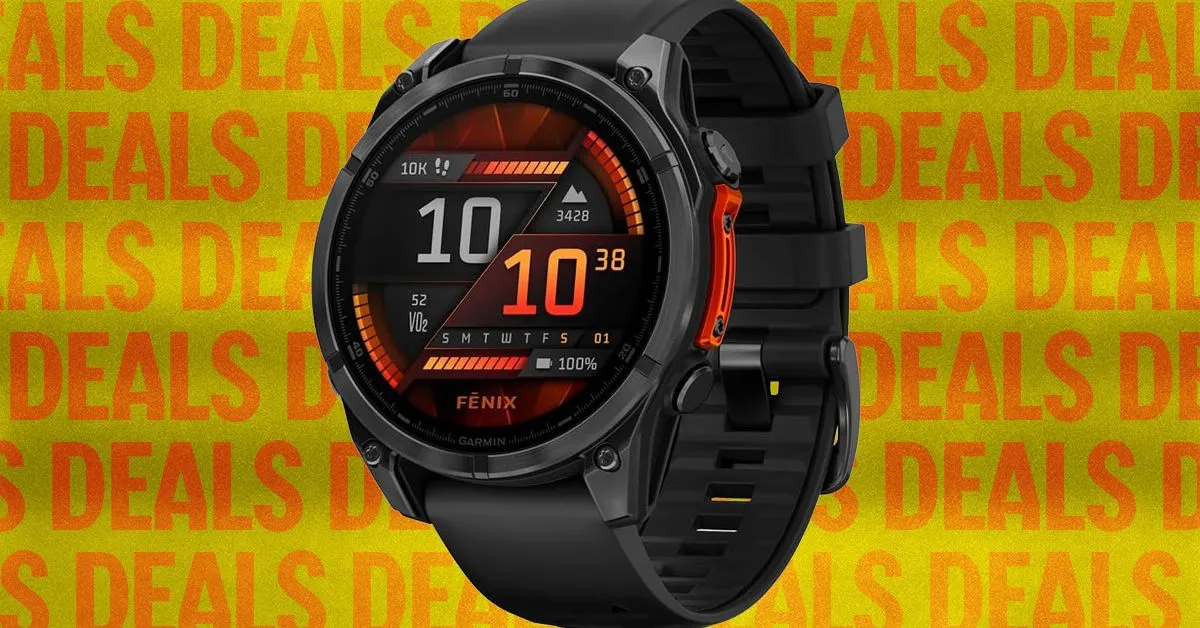 Garmin's Top Smartwatches Hit Unbeatable Prices