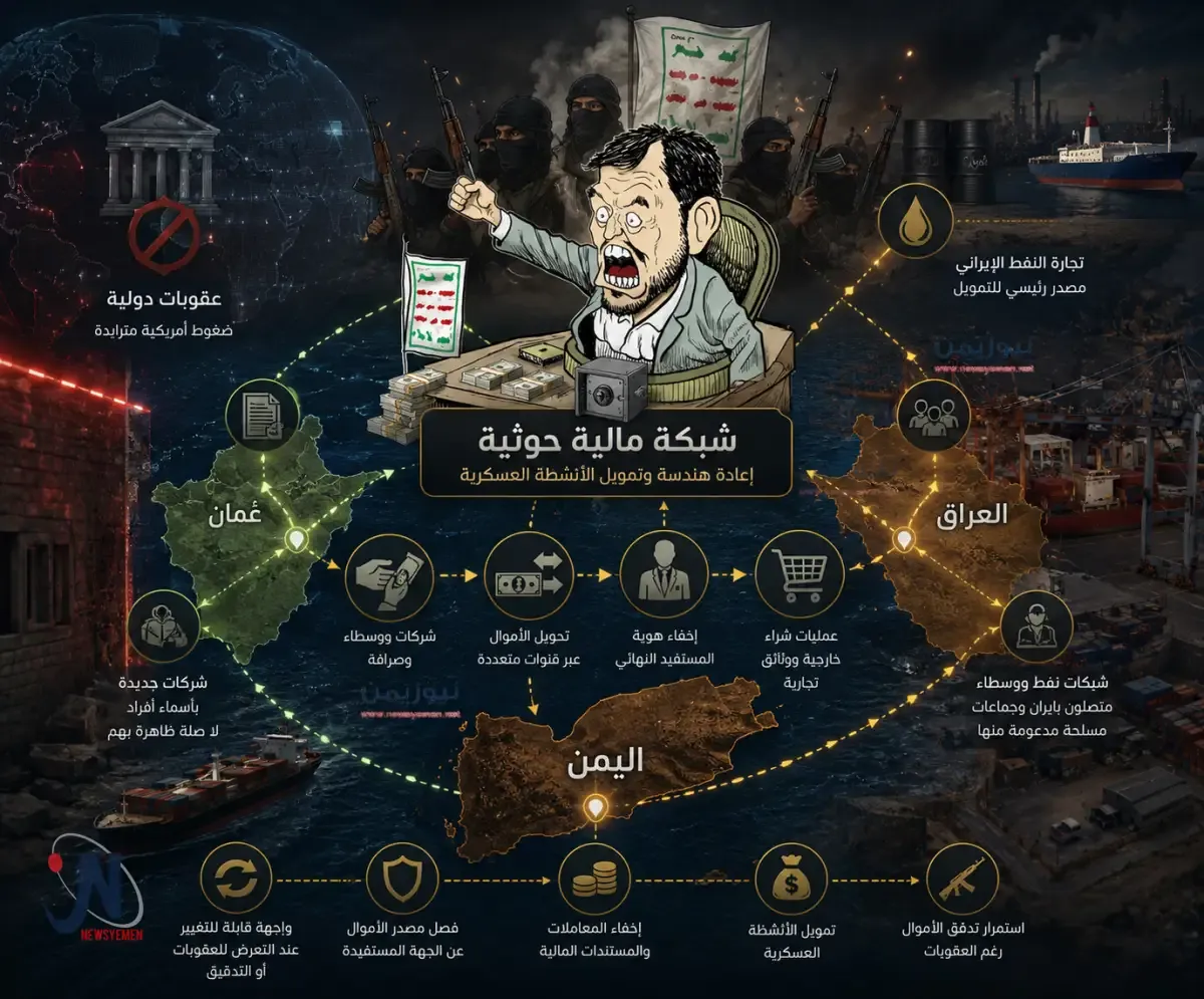 Houthis Evade Sanctions Through Commercial Fronts in Oman and Iraq