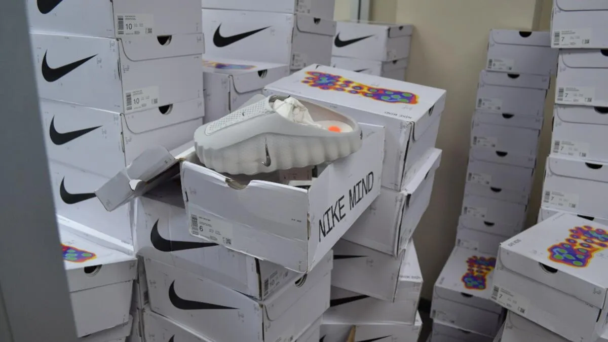 Counterfeit Streetwear Worth $10 Million Seized in Arcadia Warehouse