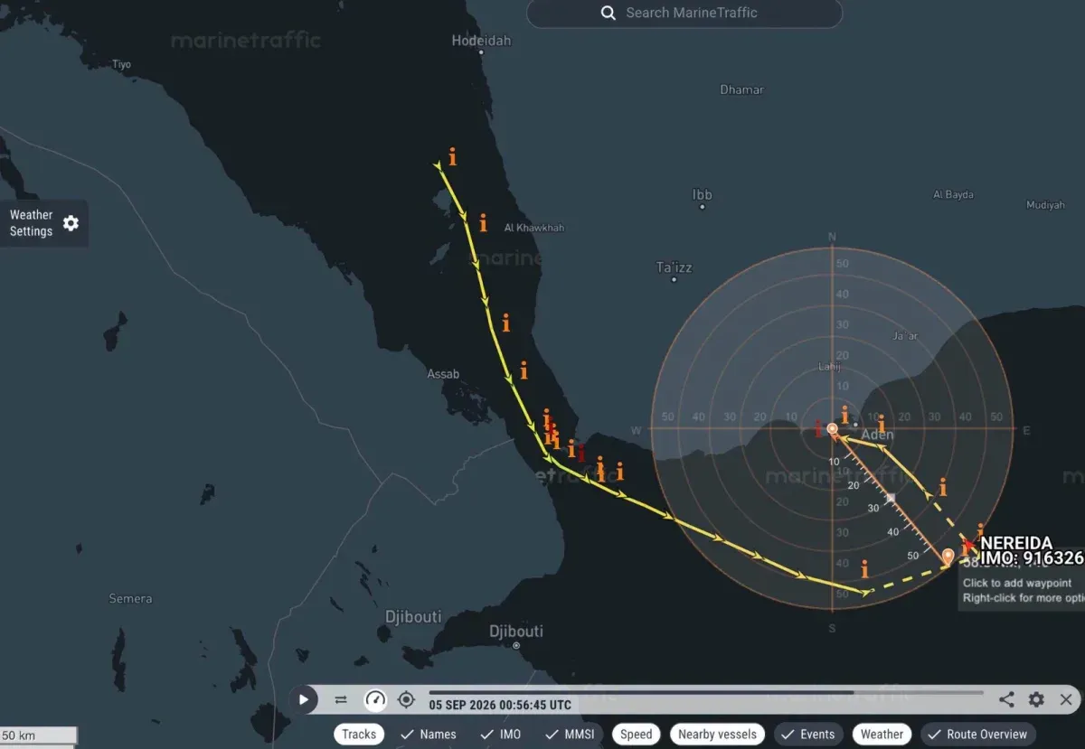 Iranian Oil Tanker Under Sanctions Intercepted Near Hodeidah