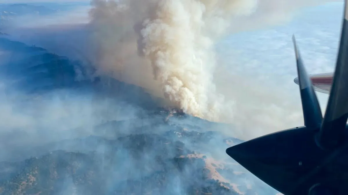 Three Mendocino County Fires Consume Nearly 60,000 Acres