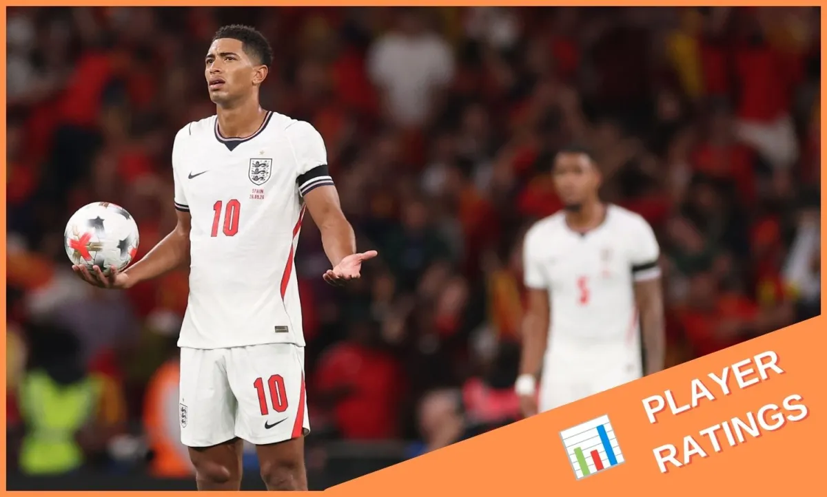 England's Nations League Loss to Spain: Bellingham & Gordon Shine, Defence Falters