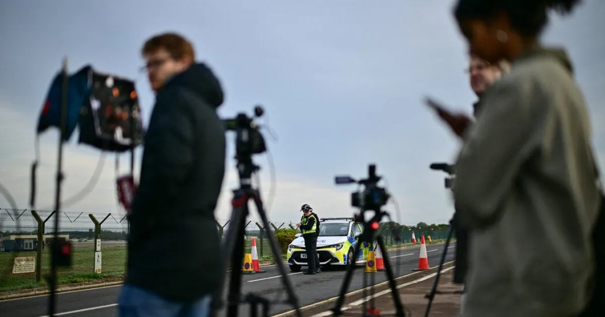 UK Suspects Iran Involvement in RAF Fairford Incident