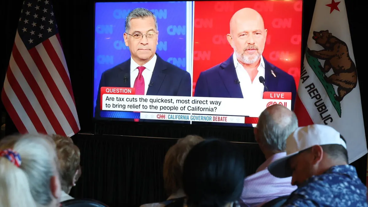Gubernatorial Debate: Becerra Dominates, Hilton Falters