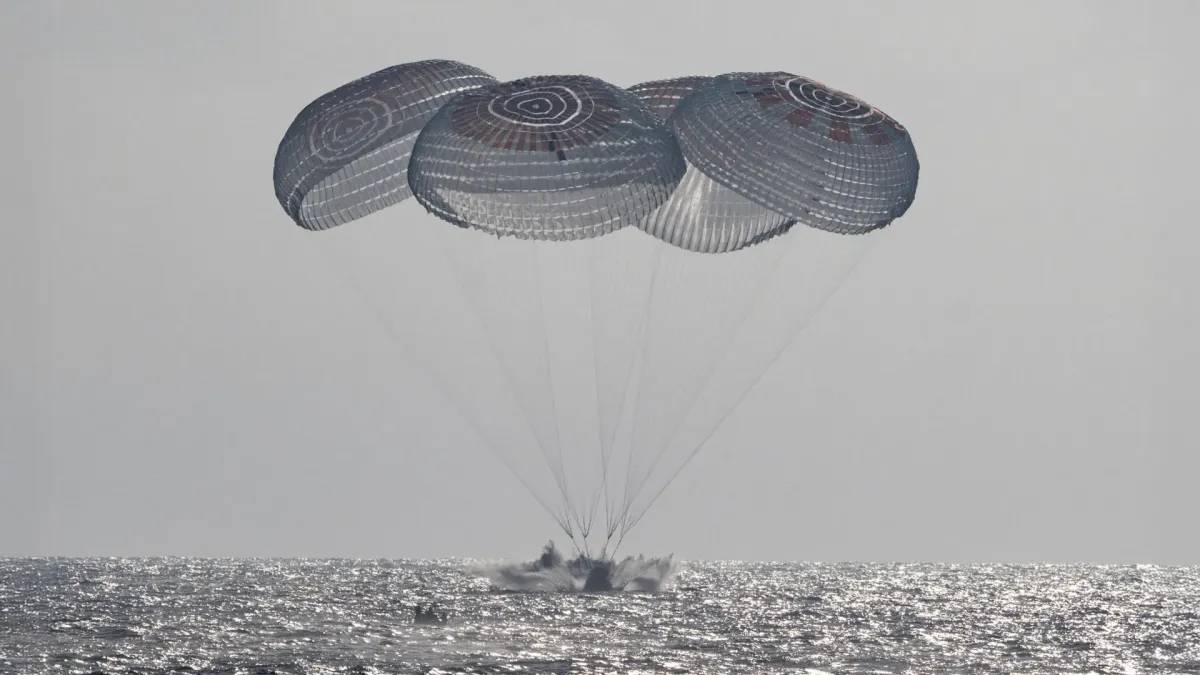 NASA Astronauts Back on Earth After 7 Months and 100 Million Miles