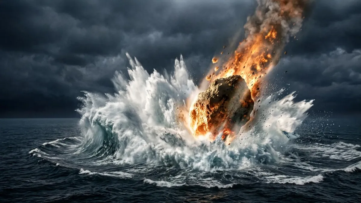 Asteroid Impact Confirmed: North Sea Crater Unleashed Giant Tsunami