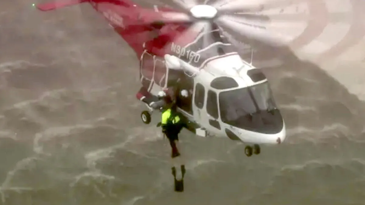 Three Rescued From San Fernando Valley Floodwaters