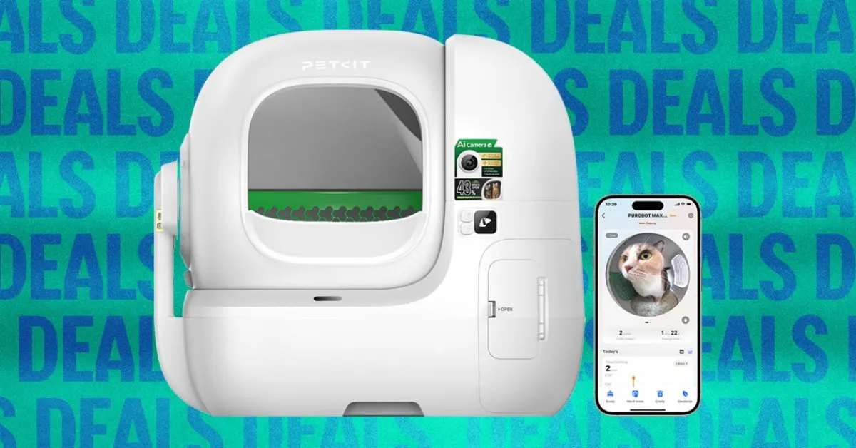 Pet Tech Deals: Score Big Savings on Automatic Litter Boxes & More!