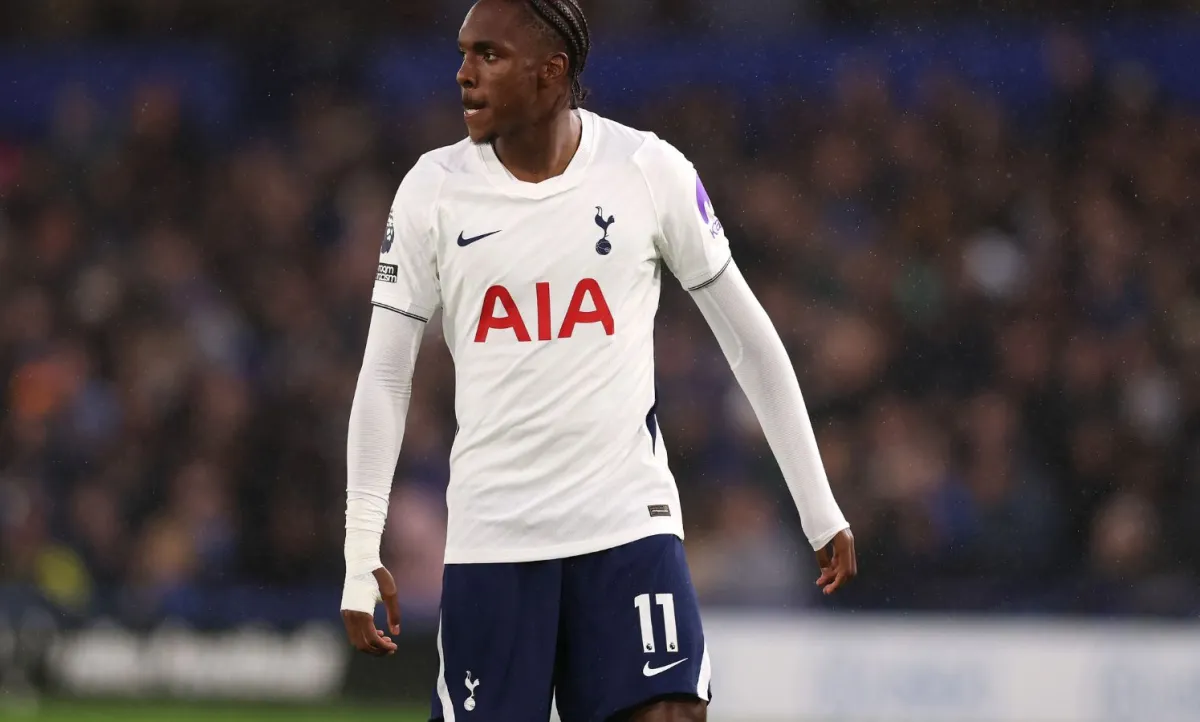 Mathys Tel's Six-Person Tottenham Support Squad Revealed