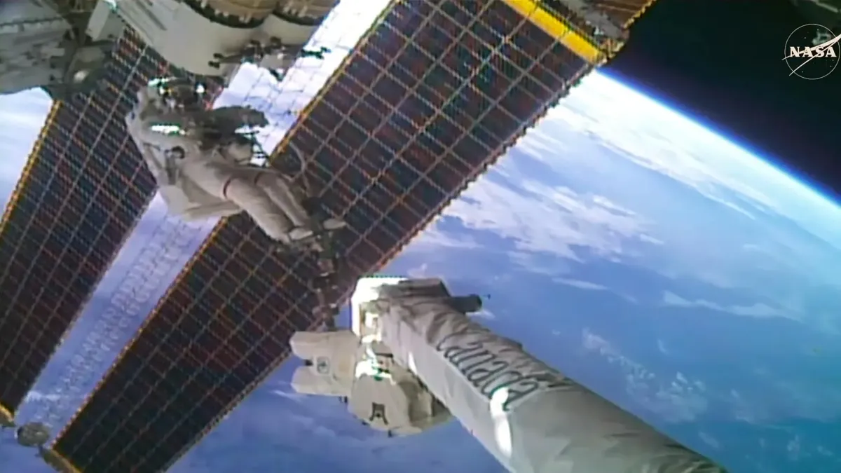 ISS Gets Major Power Boost with New Solar Array Installation